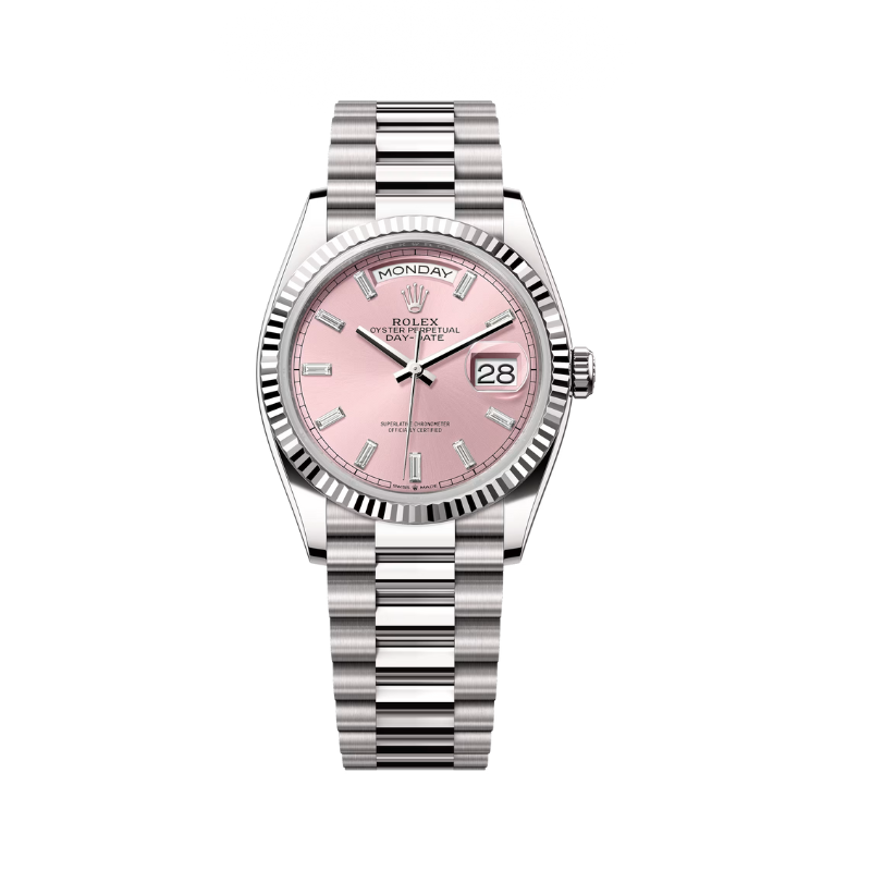 Rolex Day-Date Diamond Pink Dial, 36mm