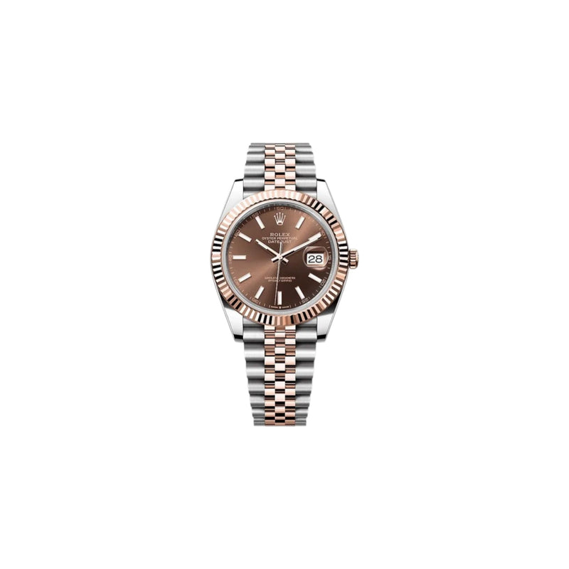 Rolex Datejust With Chocolate Jubilee Dial, 41mm