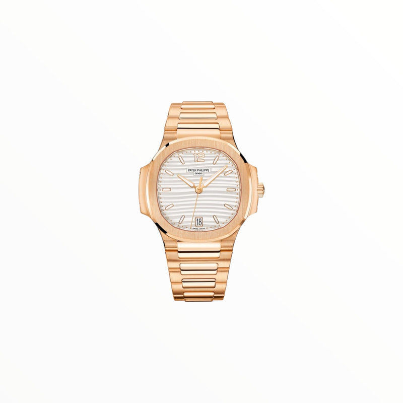 Patek Philippe Nautilus, Gold White Dial