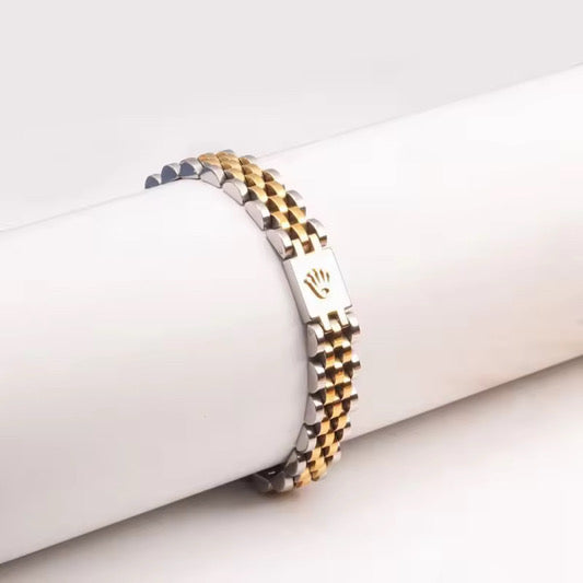 Oyster Two Tone Bracelet