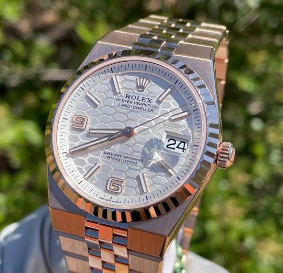 Rolex Land-Dweller Rose Gold