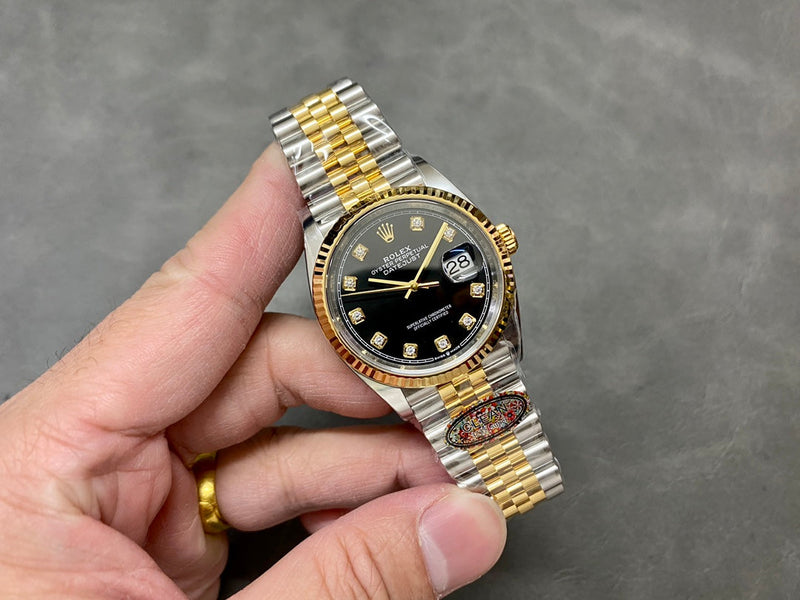 Rolex Datejust Two Tone Diamond Dial