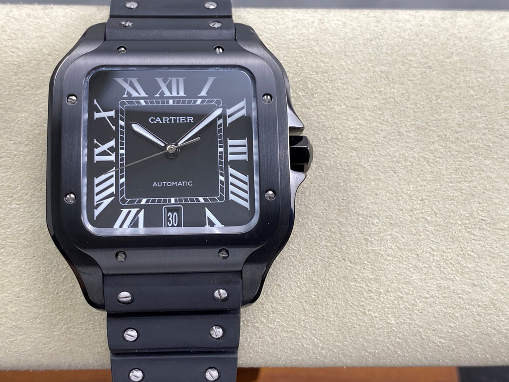 Cartier Santos Black Flex