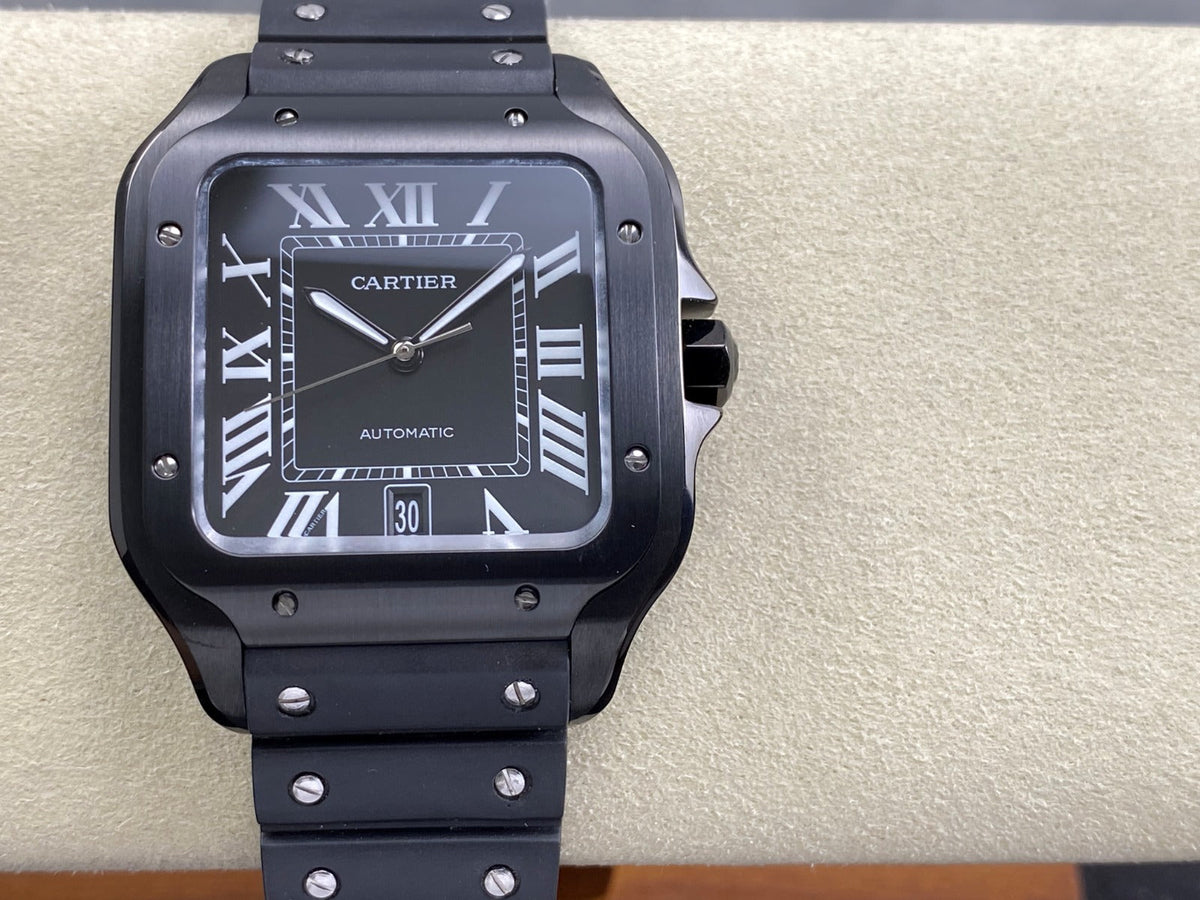 Cartier Santos Black Flex