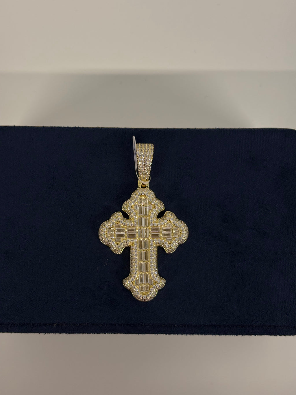 Ice chain “20” & Cross Pendant