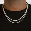 Tenis Chain 3mm Moissanite