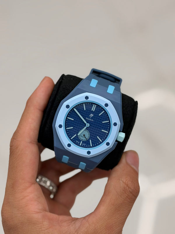 Audemars Piguet x Swatch Blue | Royal Pop