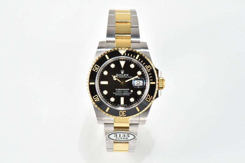 Rolex Submariner Two-tone Black Dial