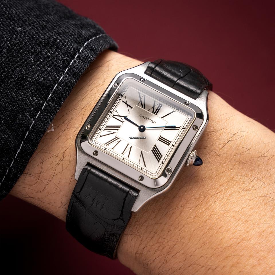 RELOJ Cartier Santos-Dumont Silver