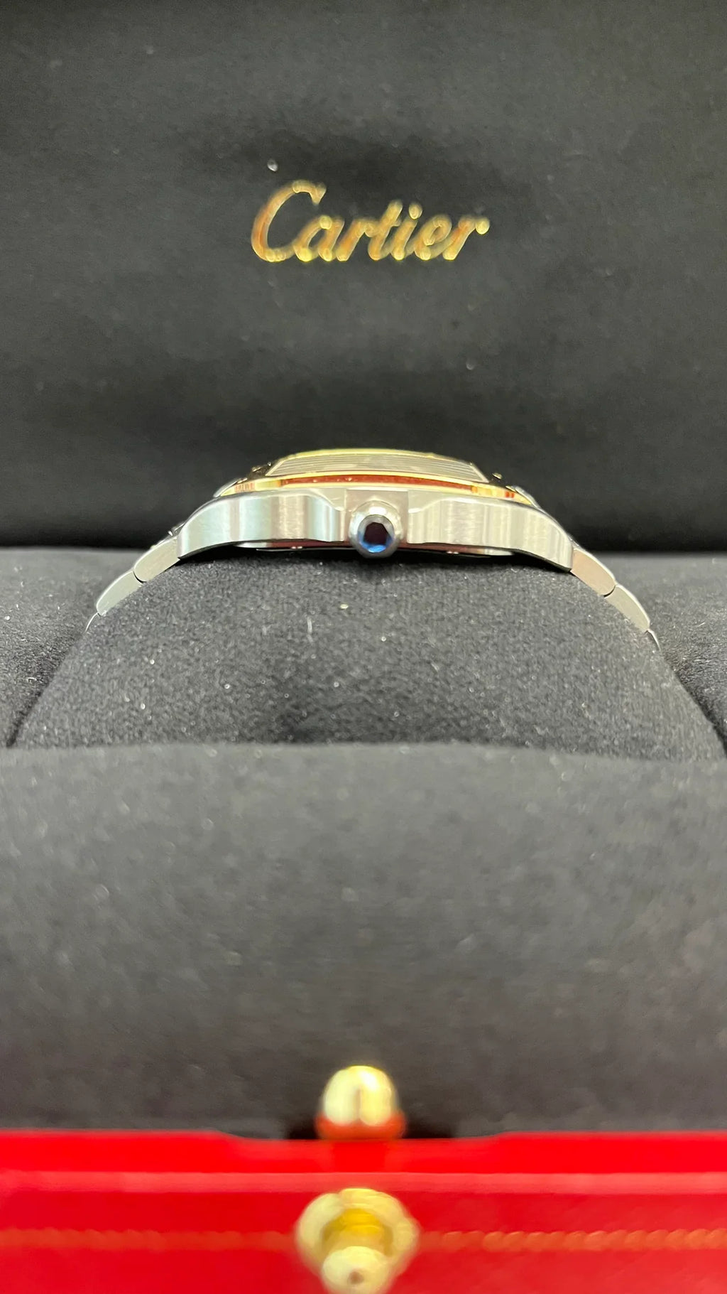 Cartier Santos Two Tone Skeleton