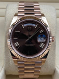 Rolex Day-Date 40, President Chocolate