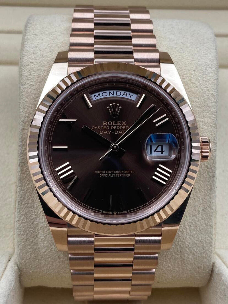 Rolex Day-Date 40, President Chocolate