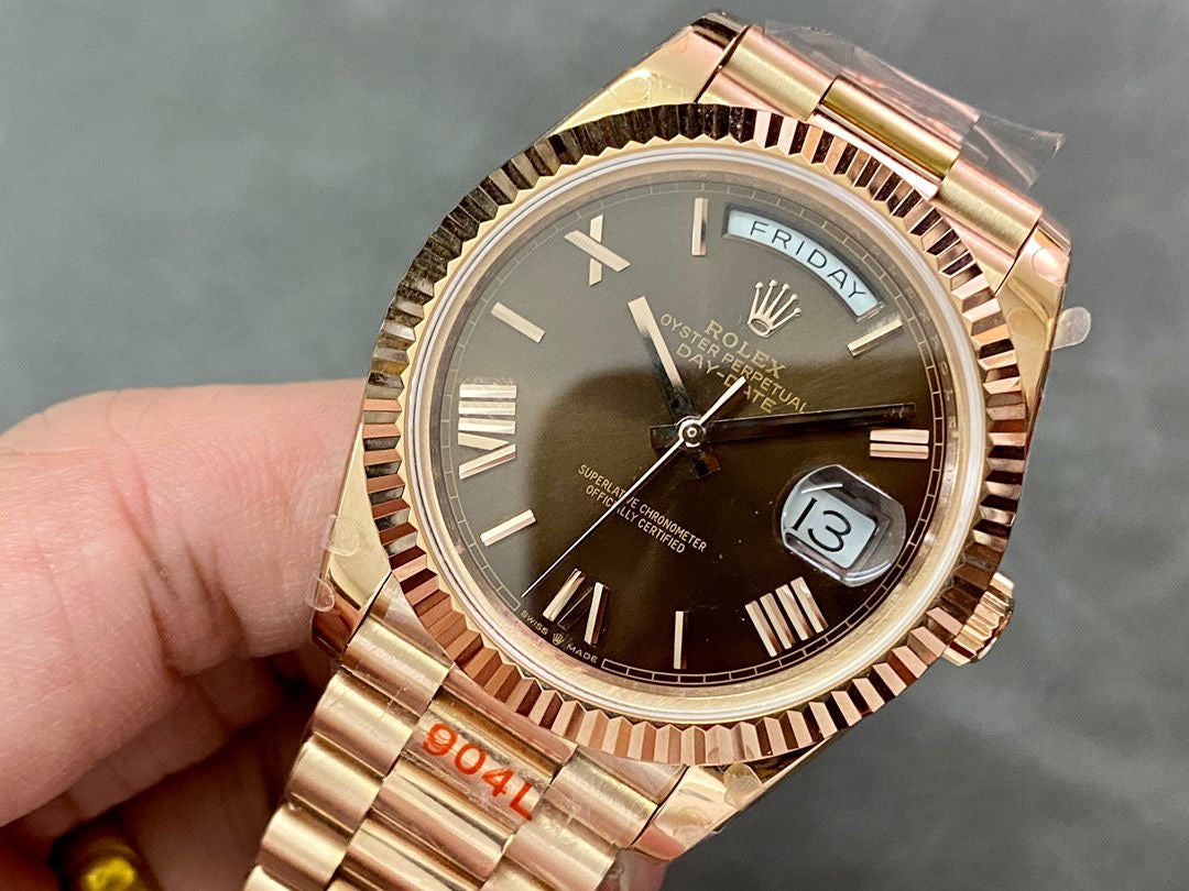 Rolex Day-Date 40, President Chocolate