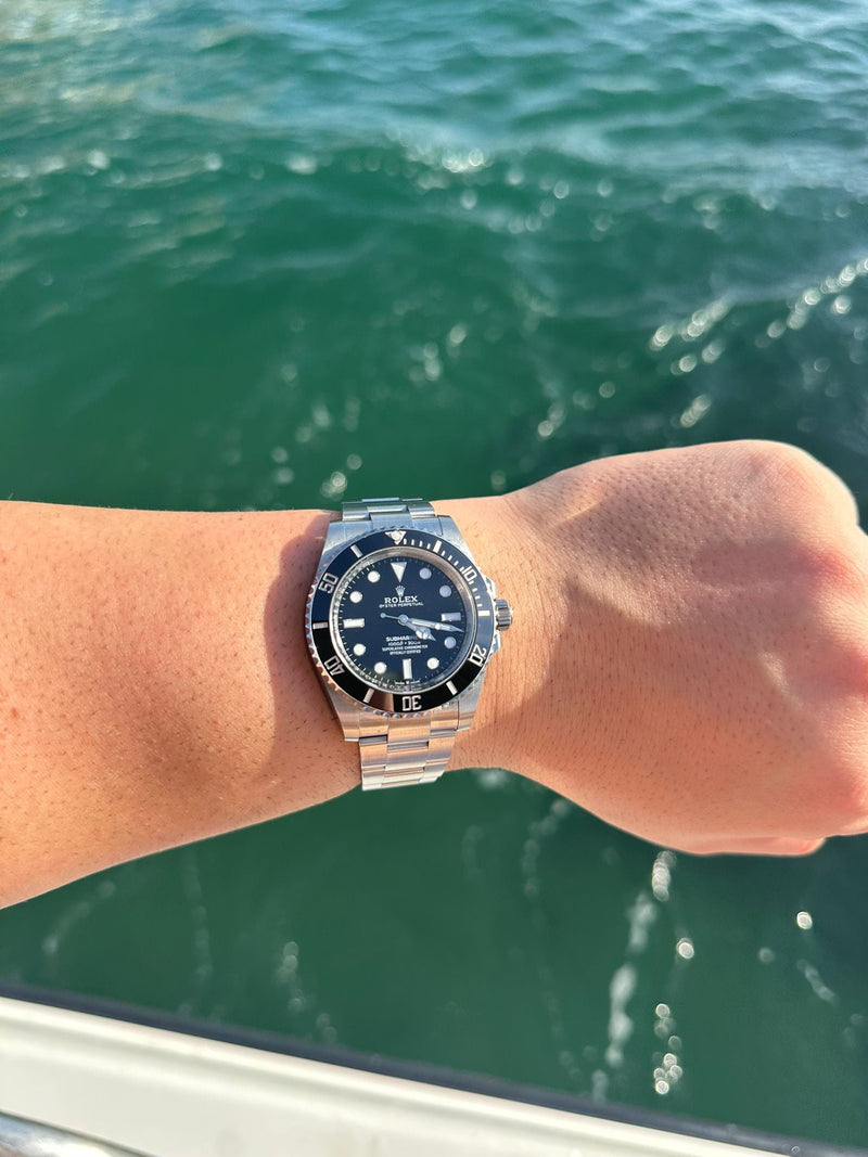 Rolex Submariner Black Dial No Date