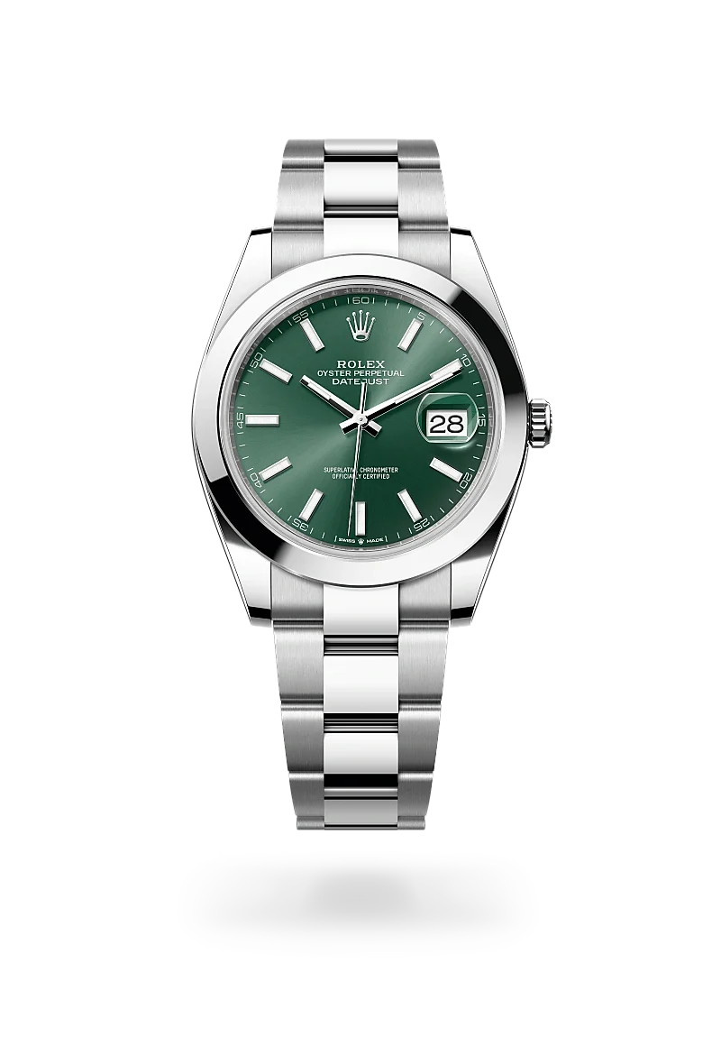 Rolex Datejust Oyster Green Dial