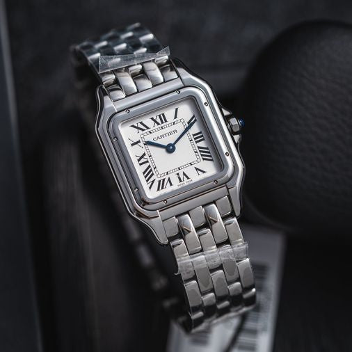 CARTIER PANTHÈRE ESFERA BLANCA 27 MM