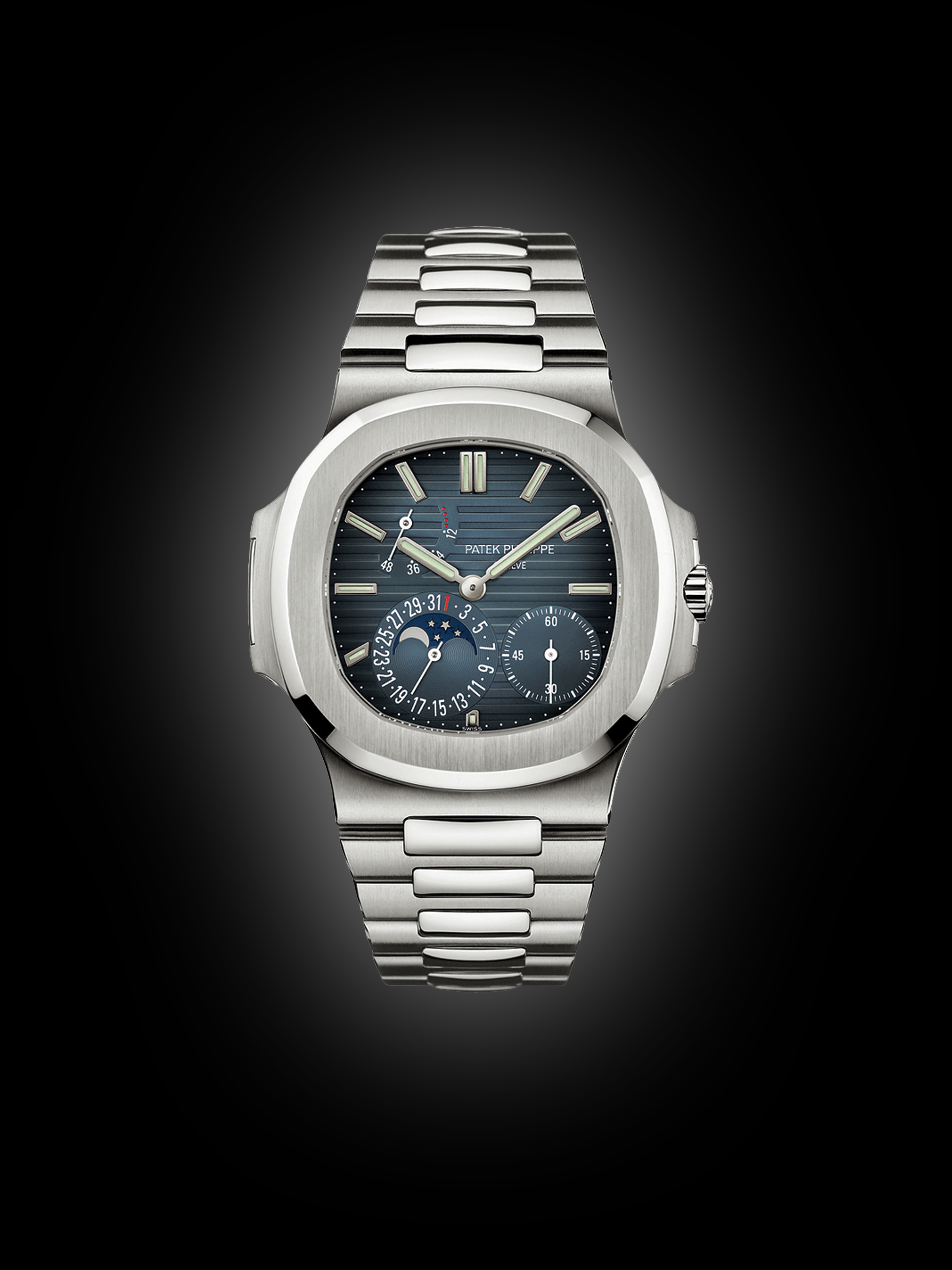 Patek Philippe Nautilus 40MM Esfera azul