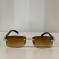 Diamond glasses, Brown Lens