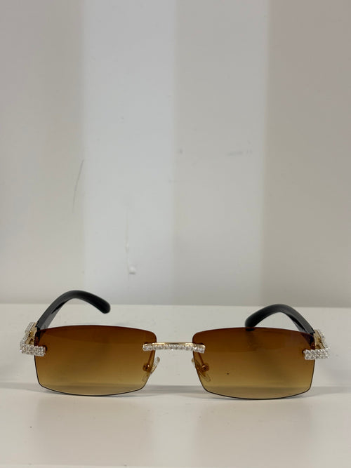 Brown Diamond Glasses