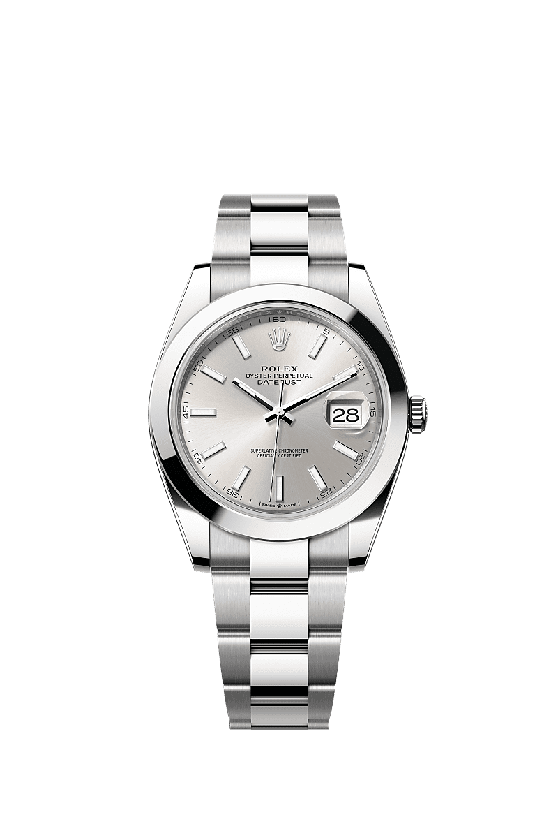 Rolex Datejust 41mm Oyster Silver Dial