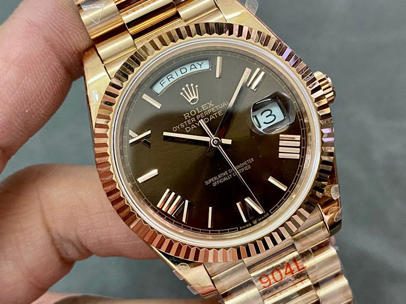 Rolex Day-Date 40, President Chocolate