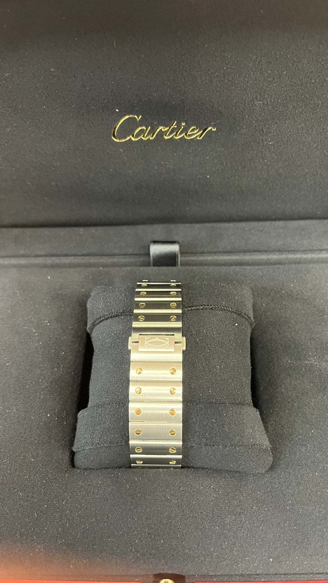Cartier Santos Two Tone Skeleton