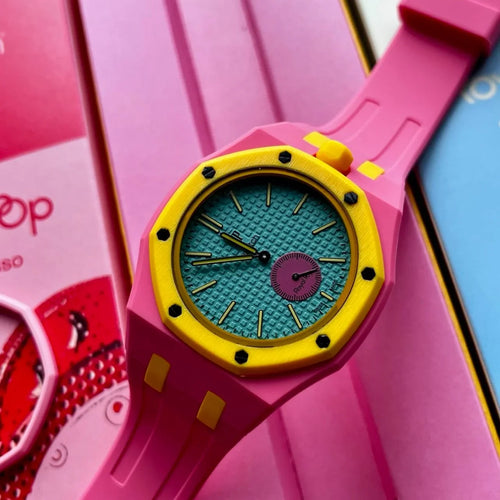 Audemars Piguet x Swatch Rose & Yellow | Royal Pop
