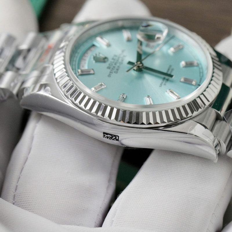 Rolex Day-Date Ice Blue Dial, 40 mm