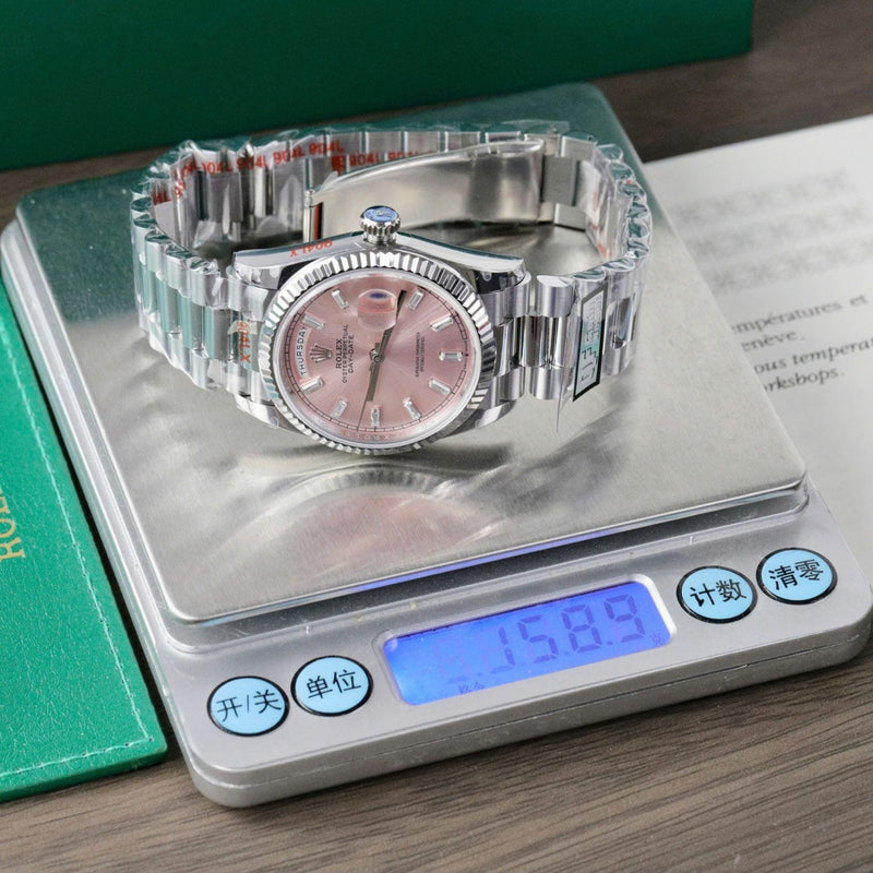 Rolex Day-Date Diamond Pink Dial, 36mm