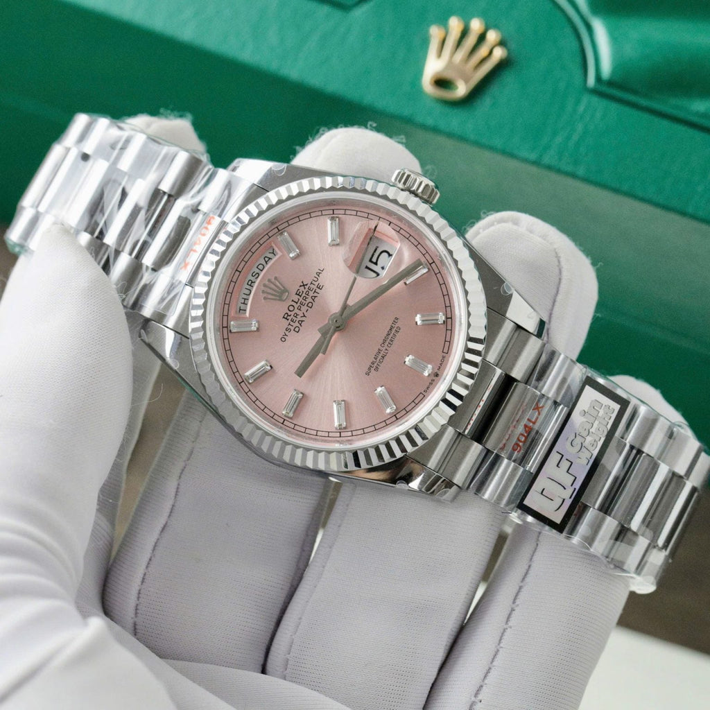Rolex Day-Date Diamond Pink Dial, 36mm