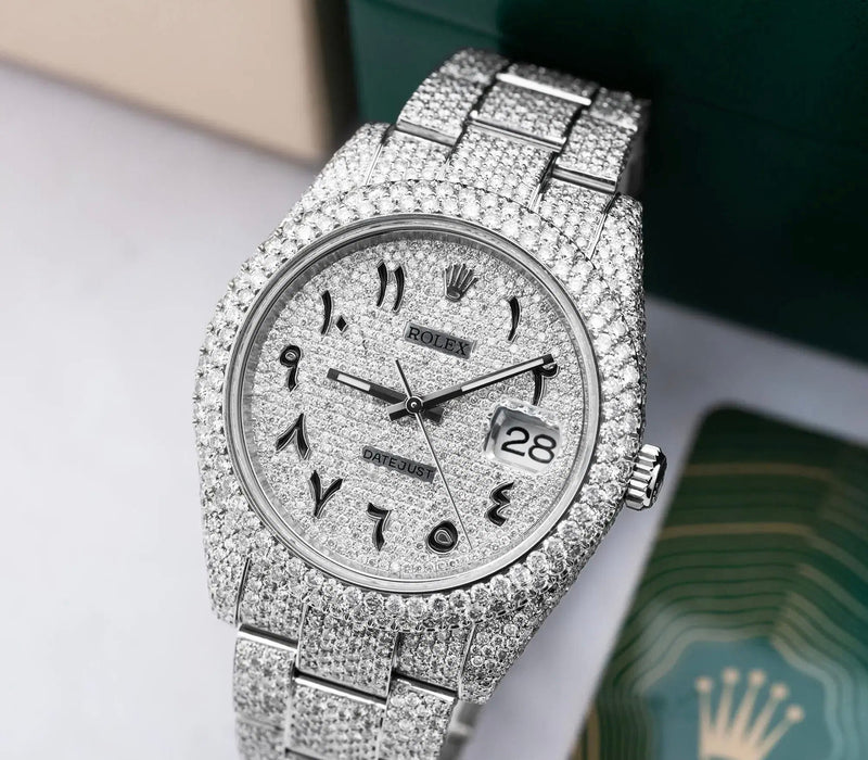 Rolex Datejust VVSD Diamond Moissanite