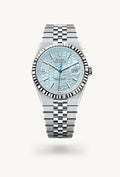 Rolex Land-Dweller Silver Blue Dial