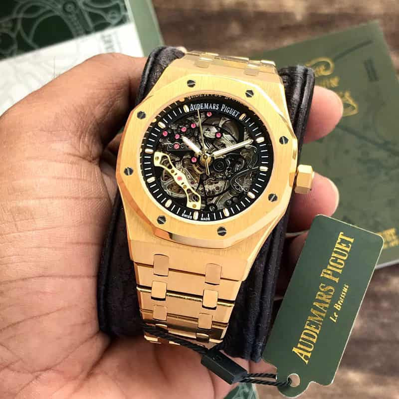Audemars Piguet Yellow Gold Skeleton