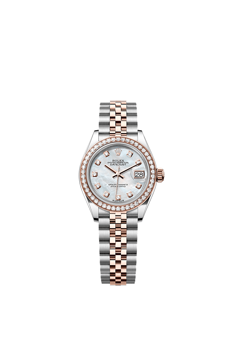 Rolex Datejust Two Tone Diamond Bezel