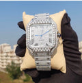 CARTIER SANTOS, 40MM WATCH, VVS, BLACK ROMAN NUMERALS