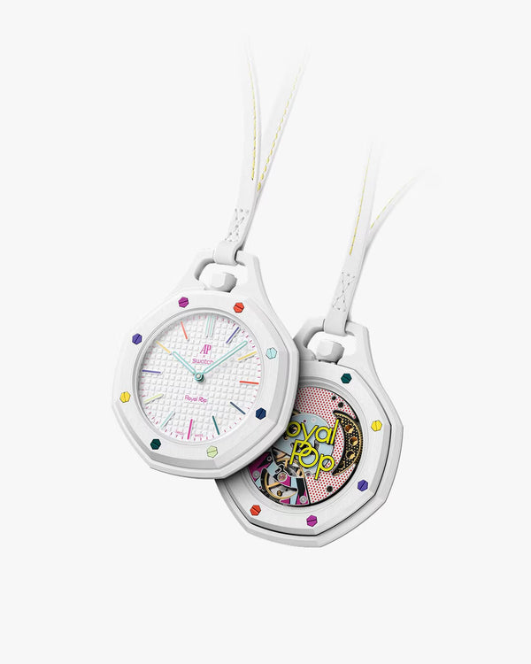Audemars Piguet x Swatch White | Royal Pop Collection