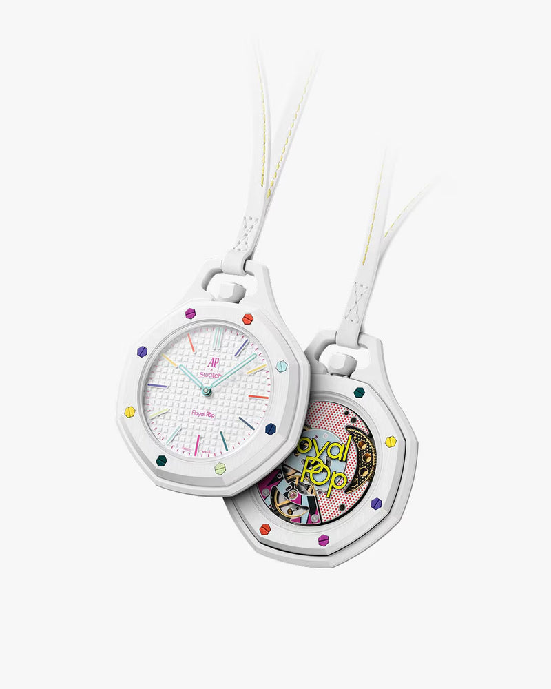 Audemars Piguet x Swatch White | Royal Pop Collection