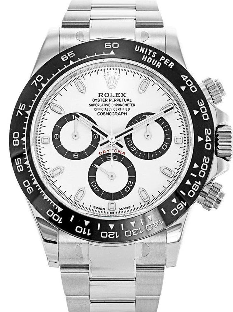 Rolex Daytona 'Panda' White Dial
