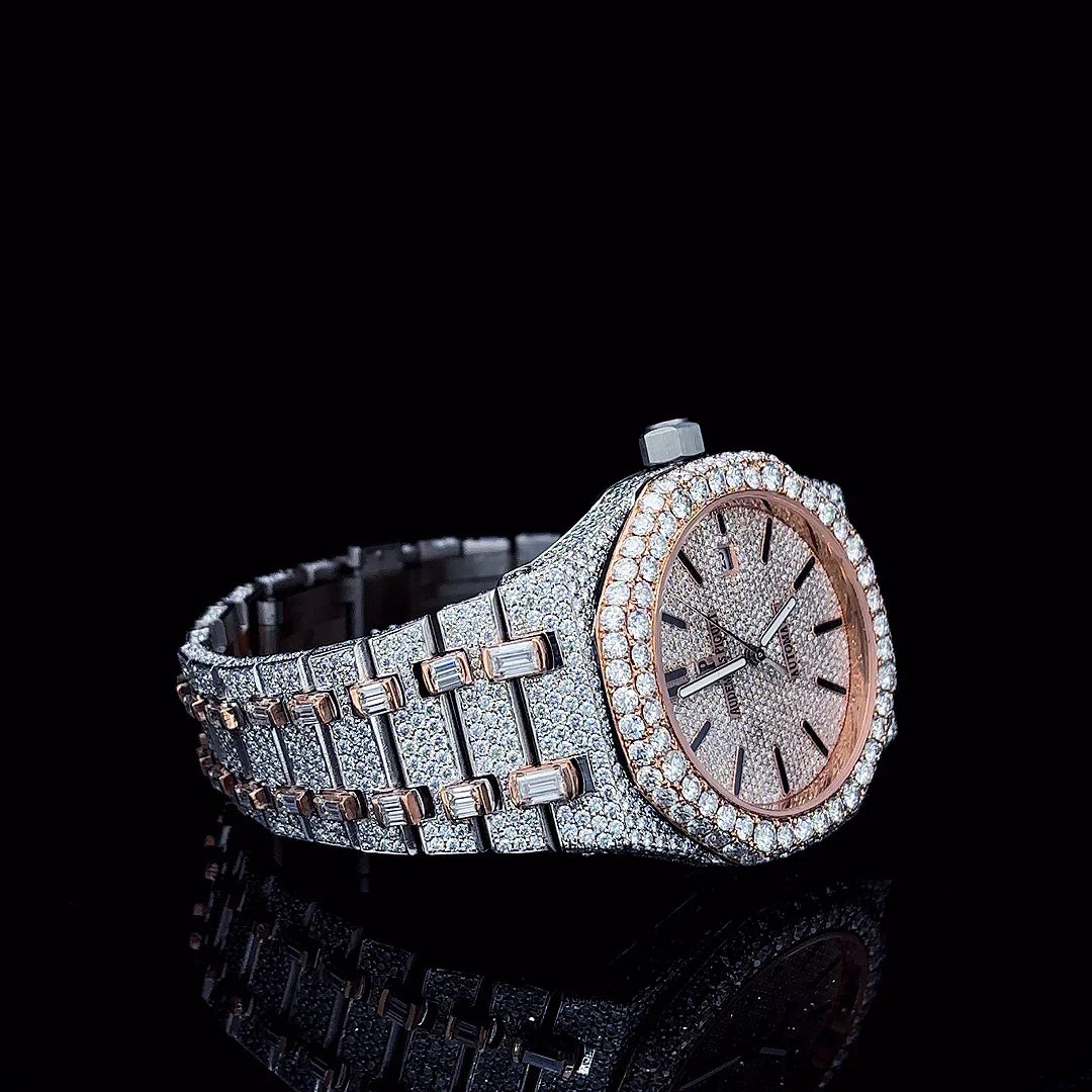 AP Rose Gold Two-Tone VVS Diamonds