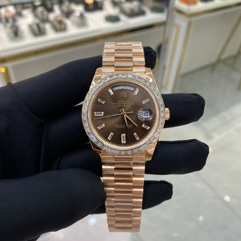 Rolex Day-Date Chocolate Dial, 40 mm