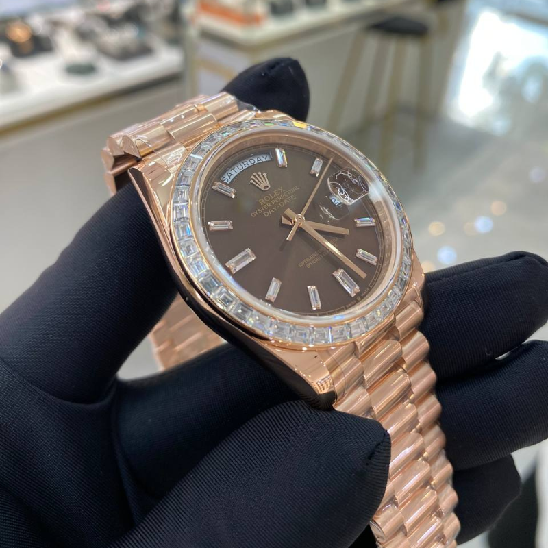 Rolex Day-Date Chocolate Dial, 40 mm
