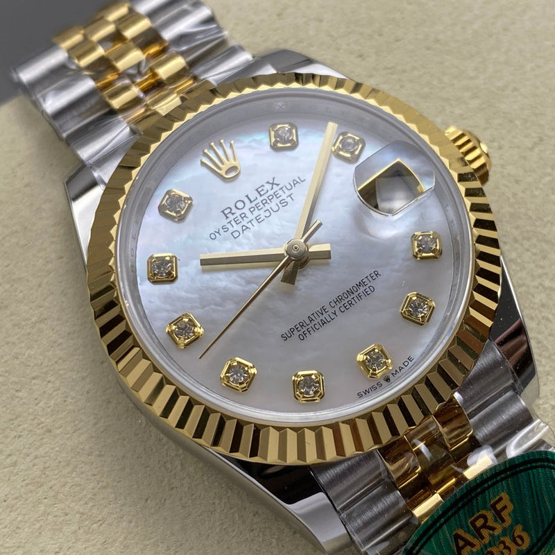 Rolex 'Date Just Two Tone Gold Woman