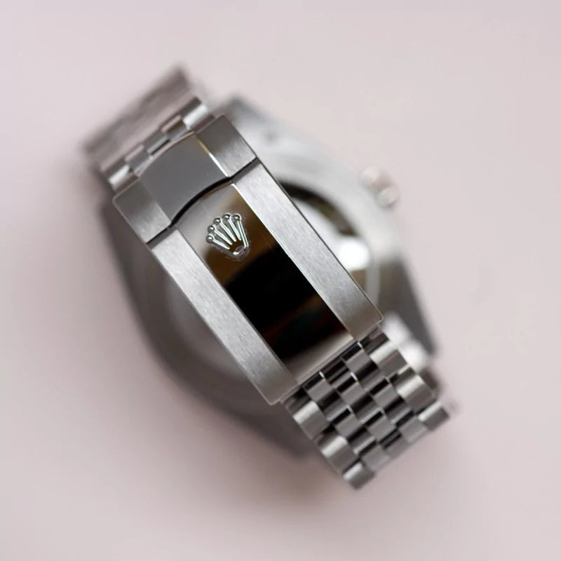 Rooex Datejust Gray White Dial
