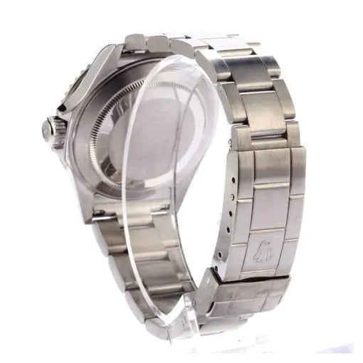 Rolex Yacht Master Silver Black Dial, 40mm