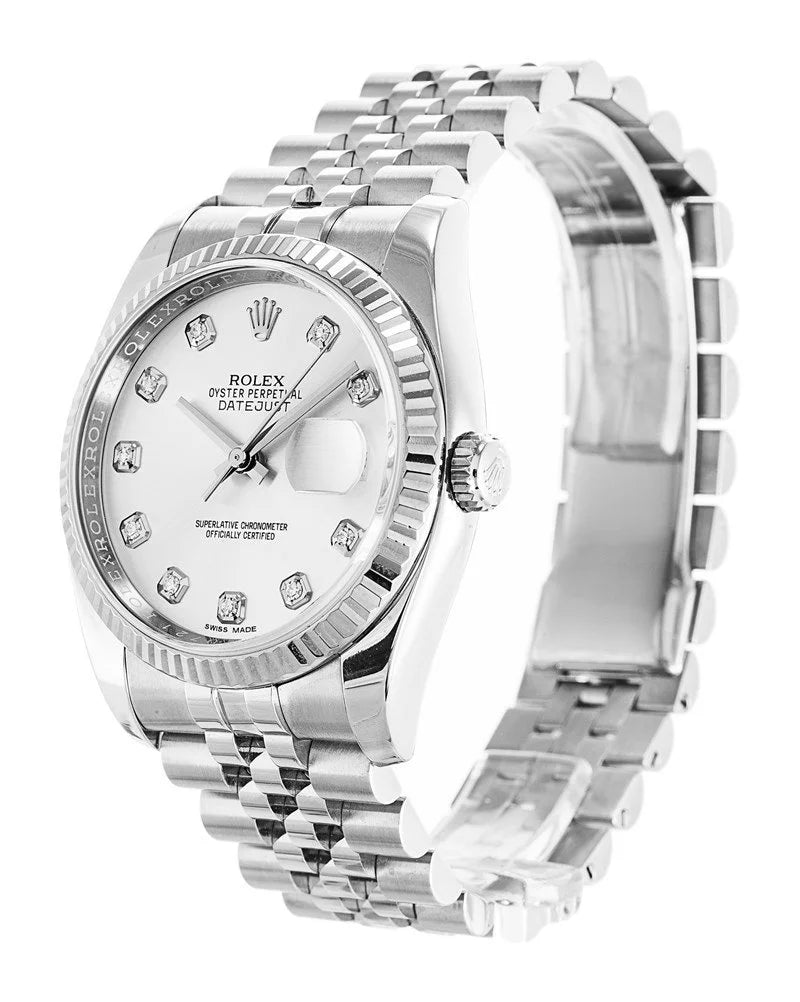 Rolex Lady-Datejust Mother-of-pearl, White Dial 31mm