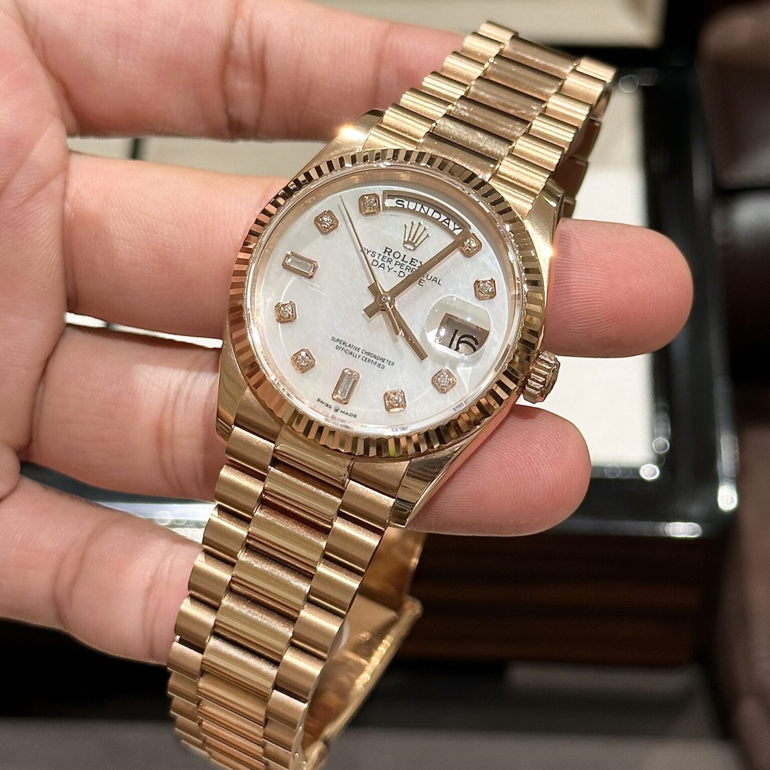Rolex Day Date Mother of Pearl 36mm