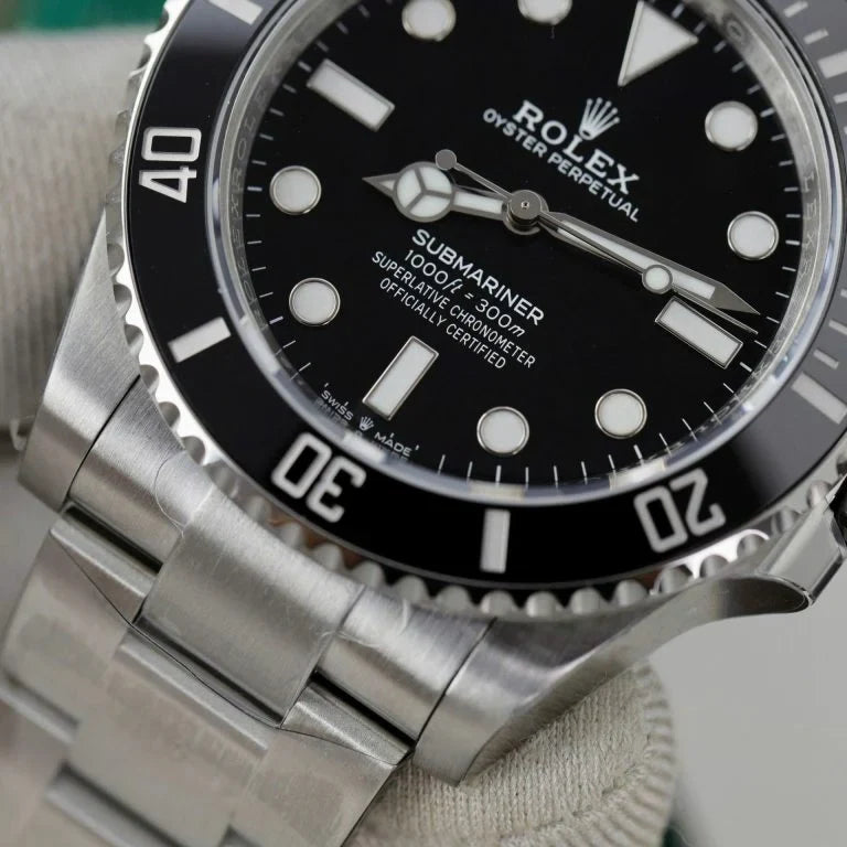 Rolex Submariner Black Dial No Date