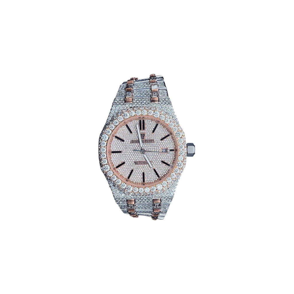 AP Rose Gold Two-Tone VVS Diamonds