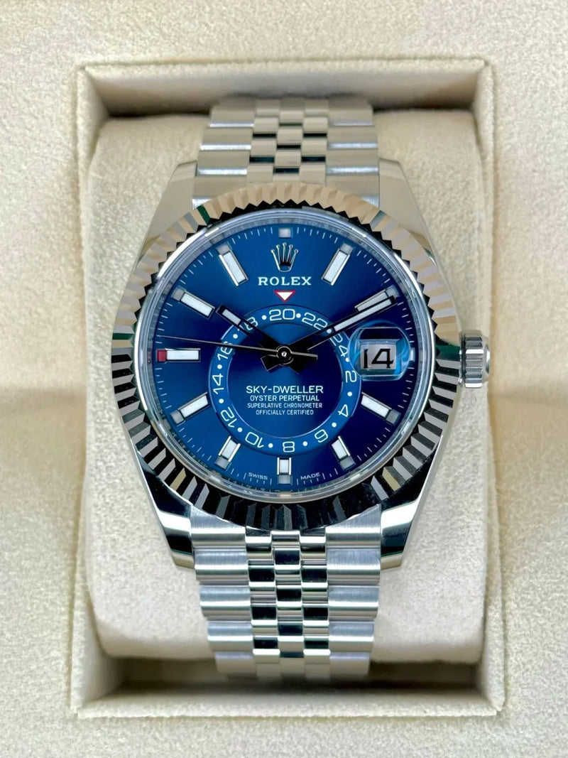 Rolex Sky-Dweller Bright Blue Dial
