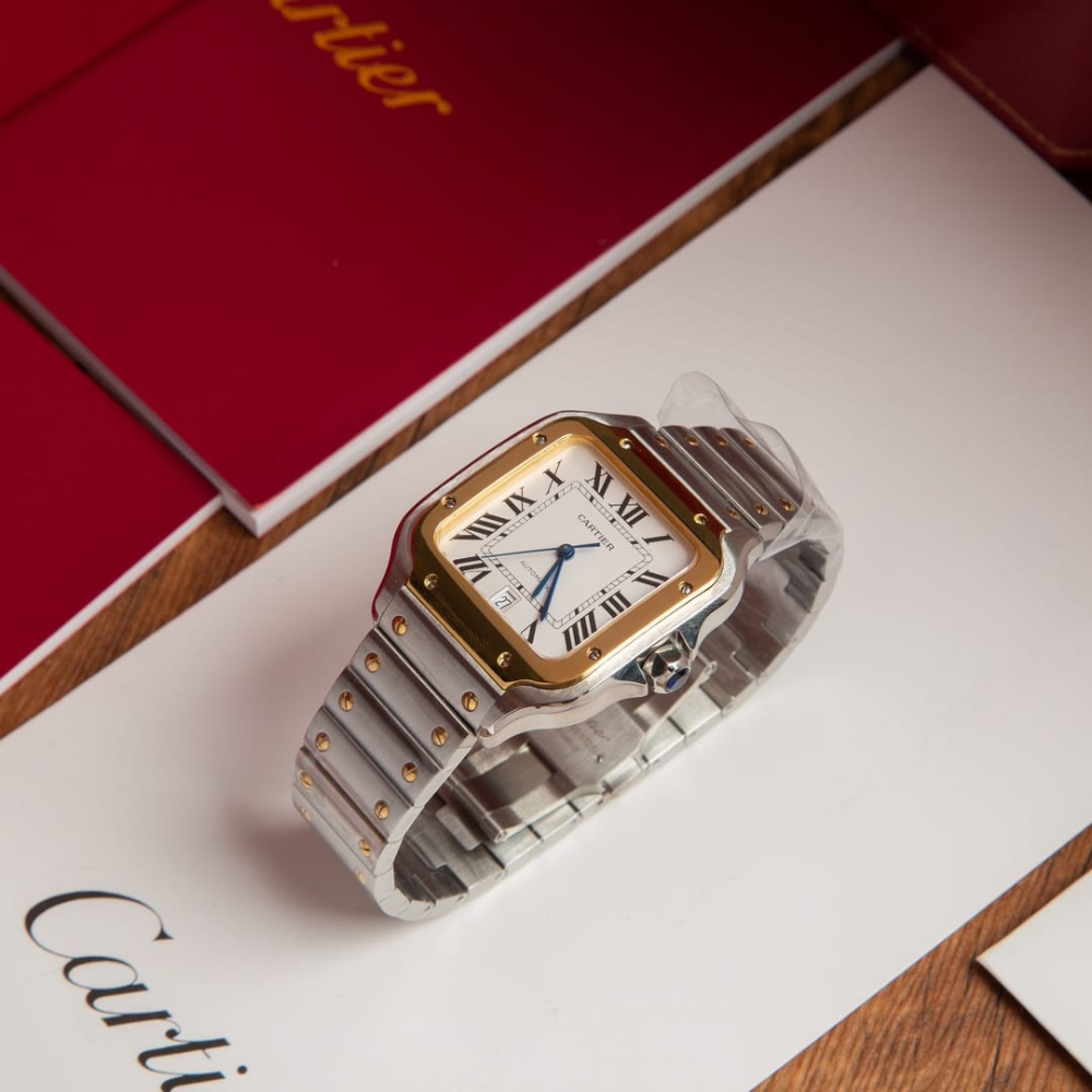Cartier Santos Two-Tone, 35.1mm